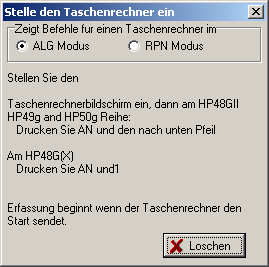 HP-50g ScreenShot-Software.